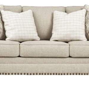 Loveseat estilo vintaje con estoperoles