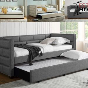 CAMA CANGURO INDUIVIDUAL GRIS