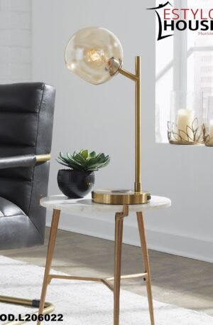 LÁMPARA DE ESCRITORIO CON PUERTO USB Y CARGADOR INALÁMBRICO