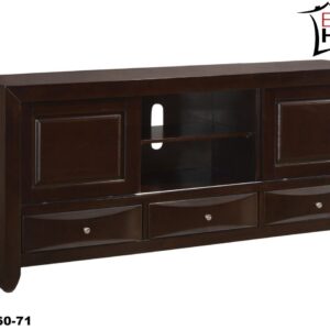 MUEBLE PARA TV 100% DE MADERA ACABADO CEREZO