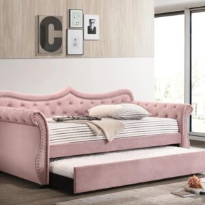 Cama canguro Elegante ADKINS, daybed capitoneado