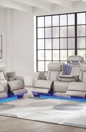 Sofá Reclinable Eléctrico Boyington con Masaje y Calefacción – ¡Disponible en Dos Colores!